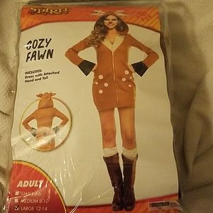 Spirit Halloween Cozy Fawn Costume